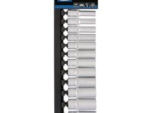 Draper Expert 12 Piece 3/8" Drive Deep Hex Socket Set Metric and Imperial 3/8
