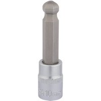 Draper Expert 3/8" Drive Hexagon Ball End Socket Bit Metric 3/8" 10mm