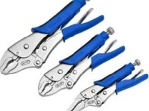 Draper Expert 3 Piece Soft Grip Self Grip Plier Set
