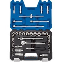 Draper Expert 41 Piece 3/8" Drive Bi Hex Socket Set Metric and Imperial 3/8