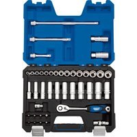 Draper Expert 42 Piece 3/8" Drive Bi Hex Socket Set Metric 3/8