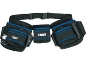 Draper Expert Heavy Duty Nylon Double Tool Pouch with Belt