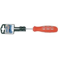 Draper Expert Mechanics Soft Grip Parallel Slotted Screwdriver 5mm 75mm