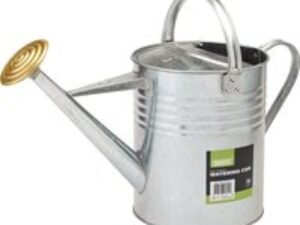 Draper Galvanised Watering Can Galvanised Steel 9l