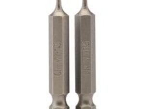 Draper Hex Screwdriver Bit Hex 1.5mm 50mm Pack of 2