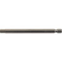 Draper Hex Screwdriver Bit Hex 6mm 100mm Pack of 1