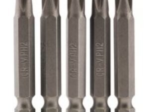 Draper Phillips Screwdriver Bit PH2 50mm Pack of 5