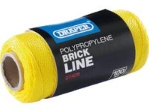 Draper Polypropylene Brick Line Yellow