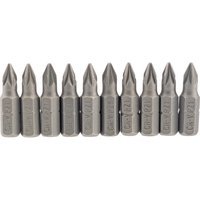 Draper Pozi Screwdriver Bit PZ1 25mm Pack of 10