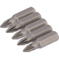 Draper Pozi Screwdriver Bit PZ1 25mm Pack of 5
