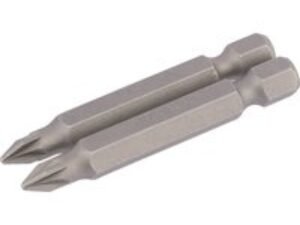 Draper Pozi Screwdriver Bit PZ1 50mm Pack of 2