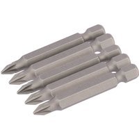 Draper Pozi Screwdriver Bit PZ1 50mm Pack of 5