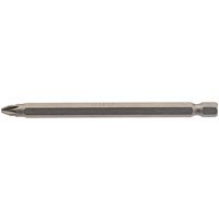 Draper Pozi Screwdriver Bit PZ2 100mm Pack of 1