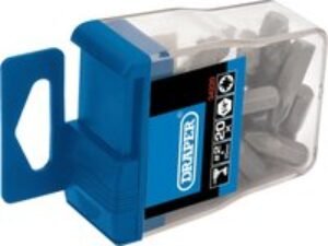 Draper Pozi Screwdriver Bit PZ2 25mm Pack of 20