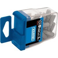 Draper Pozi Screwdriver Bit PZ2 25mm Pack of 20