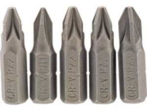 Draper Pozi Screwdriver Bit PZ2 25mm Pack of 5