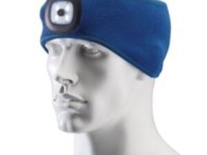 Draper Rechargeable LED Headband Torch Blue