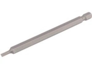 Draper Slotted Screwdriver Bit 3mm 100mm Pack of 1