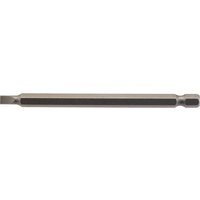 Draper Slotted Screwdriver Bit 4.5mm 100mm Pack of 1