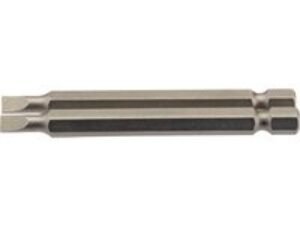 Draper Slotted Screwdriver Bit 4.5mm 75mm Pack of 2