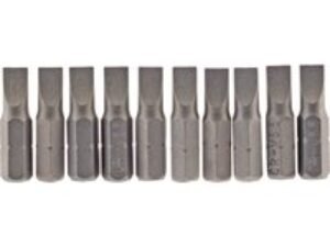Draper Slotted Screwdriver Bit 5.5mm 25mm Pack of 10