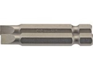 Draper Slotted Screwdriver Bit 5.5mm 50mm Pack of 2