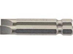 Draper Slotted Screwdriver Bit 6.5mm 50mm Pack of 2