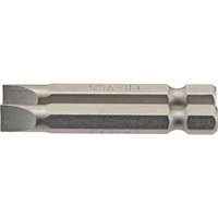 Draper Slotted Screwdriver Bit 6.5mm 50mm Pack of 2