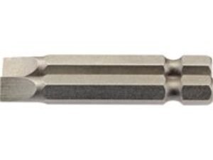 Draper Slotted Screwdriver Bit 6mm 50mm Pack of 2
