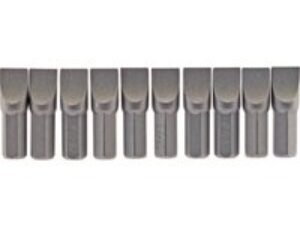 Draper Slotted Screwdriver Bit 8mm 25mm Pack of 10