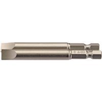 Draper Slotted Screwdriver Bit 8mm 75mm Pack of 2