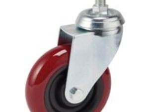Draper Swivel Bolt Fixing Polyurethane Wheeled Castor 100mm