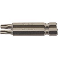 Draper Torx Screwdriver Bits T20 50mm Pack of 2