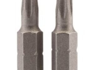 Draper Torx Screwdriver Bits T25 25mm Pack of 2