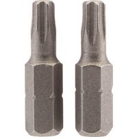 Draper Torx Screwdriver Bits T25 25mm Pack of 2