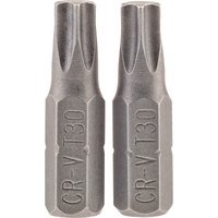 Draper Torx Screwdriver Bits T30 25mm Pack of 2