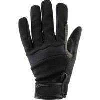 Draper Web Grip Work Gloves Black One Size