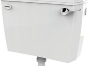Dudley Acclaim Cistern Low Level Lever SIDO White (Cistern Only)