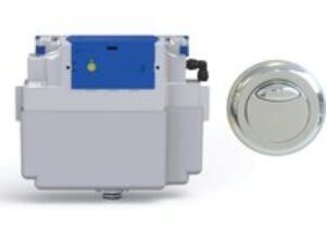 Dudley Vantage Concealed Cistern Dual Flush With Jacket and Round Chrome Plated Push Button 319710