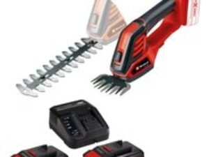 Einhell GE-CG 18/100 Li 18v Cordless Grass and Bush Shears 2 x 2.5ah Li-ion Charger
