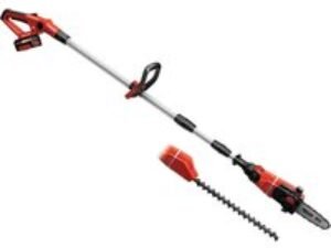 Einhell GE-HC 18 Li T 18v Cordless Telescopic Pole Pruner and Hedge Trimmer 1 x 3ah Li-ion Charger