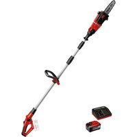Einhell GE-LC 18 Li T 18v Cordless Pole Tree Pruner 200mm 1 x 5.2ah Li-ion Charger