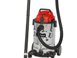 Einhell TC-VC 1930 SA Stainless Steel Wet and Dry Vacuum Cleaner with Power Take Off 30L