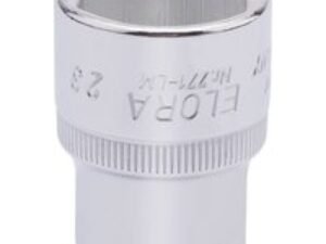 Elora 1/2" Drive Hexagon Socket Metric 1/2" 23mm