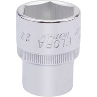 Elora 1/2" Drive Hexagon Socket Metric 1/2" 23mm