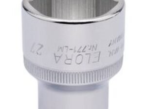 Elora 1/2" Drive Hexagon Socket Metric 1/2" 27mm