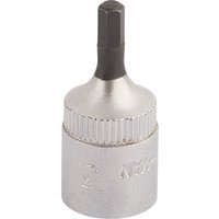 Elora 1/4" Drive Hexagon Socket Bit Metric 1/4" 3mm