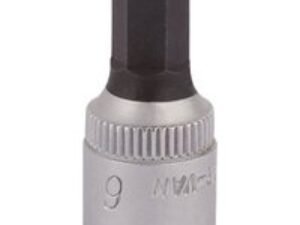 Elora 1/4" Drive Hexagon Socket Bit Metric 1/4" 6mm