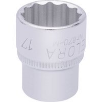 Elora 3/8" Drive Bi Hexagon Socket Metric 3/8" 17mm