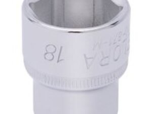 Elora 3/8" Drive Hexagon Socket Metric 3/8" 18mm